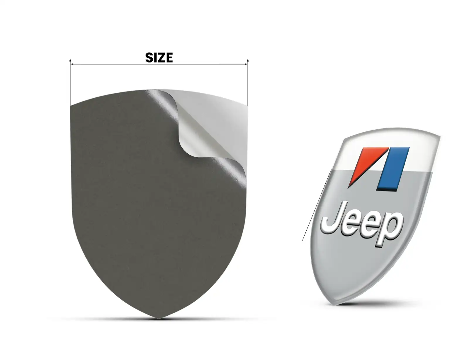 Jeep Logo Silicone Auto Pro Max Durevole Chic Edizione